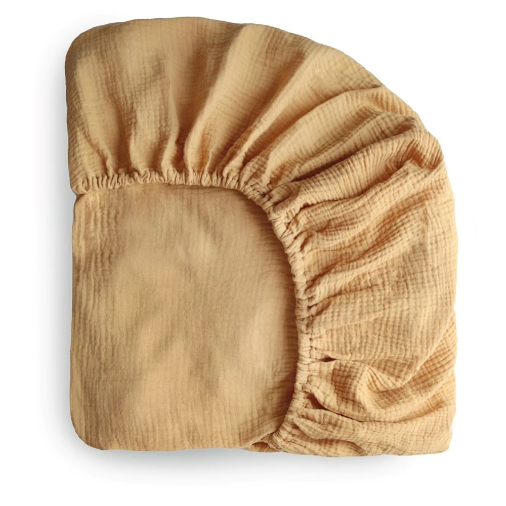 Mushie Crib Sheet